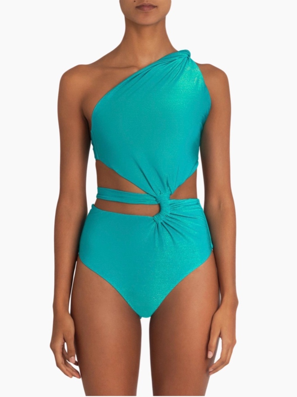 $190 Baobab Women's Green Valle De La Luna Luada Swimsuit Size S